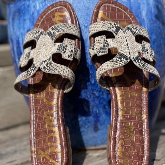 Sam Edelman leather sandal size 9.5 - Picture 2 of 3